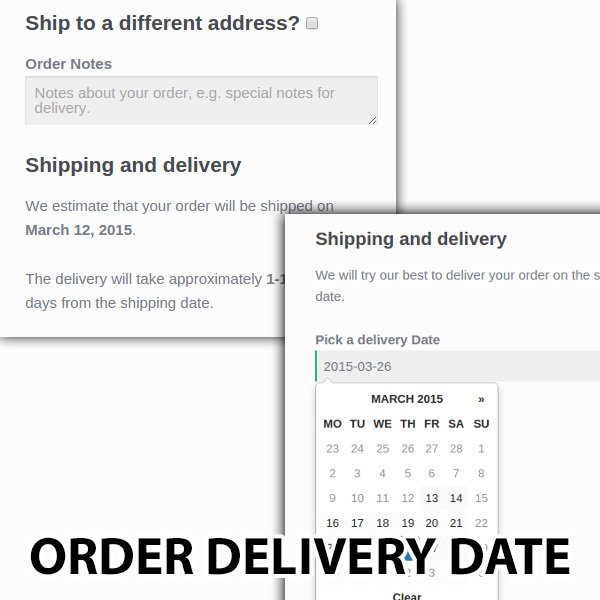 Order Delivery Date